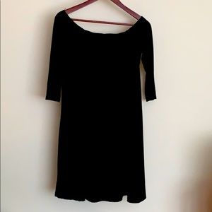 Planet Gold off shoulder dress